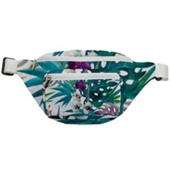 Tropical Flowers Fanny Pack by goljakoff
