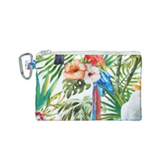 Jungle Canvas Cosmetic Bag (small) by goljakoff