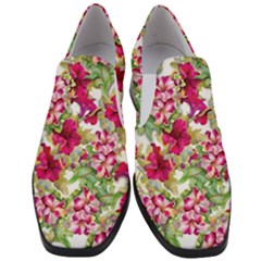Rose Blossom Women Slip On Heel Loafers by goljakoff