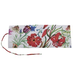 Summer Flowers Roll Up Canvas Pencil Holder (s) by goljakoff