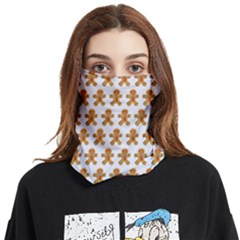 Gingerbread Men Face Covering Bandana (two Sides)