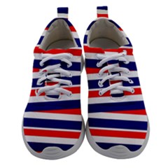 Patriotic Ribbons Athletic Shoes by Mariart