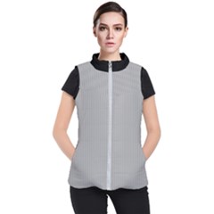 Chalice Silver Grey & Black - Women s Puffer Vest by FashionLane