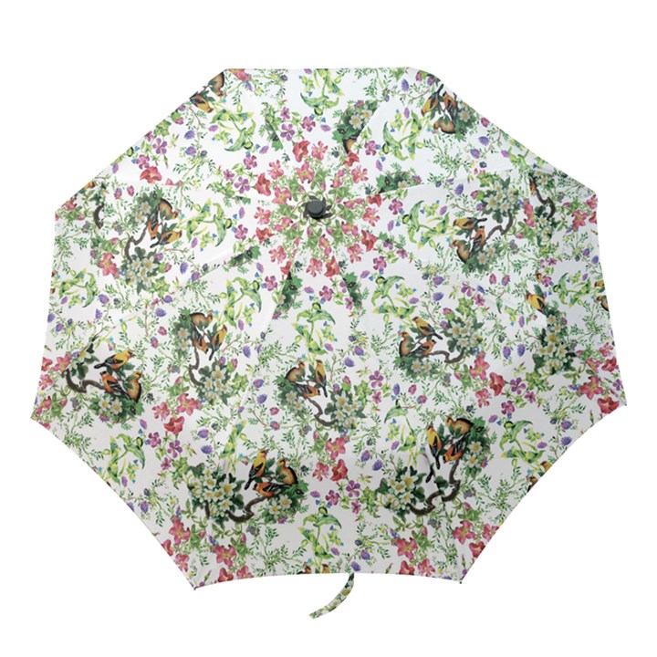 Green flora Folding Umbrellas