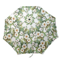 Summer Flowers Folding Umbrellas by goljakoff