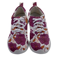 Rose Flowers Athletic Shoes by goljakoff