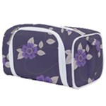 Purple flowers Toiletries Pouch