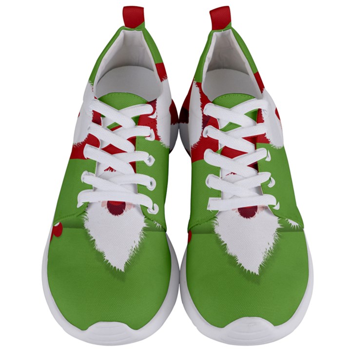 Santa Claus Hat Christmas Men s Lightweight Sports Shoes