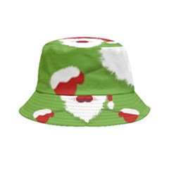 Santa Claus Hat Christmas Inside Out Bucket Hat