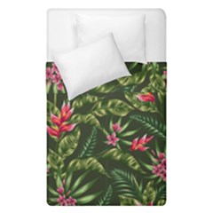 Tropical Flowers Duvet Cover Double Side (single Size) by goljakoff