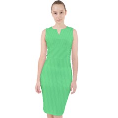 Algae Green - Midi Bodycon Dress by FashionLane