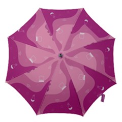Online Woman Beauty Purple Hook Handle Umbrellas (small)