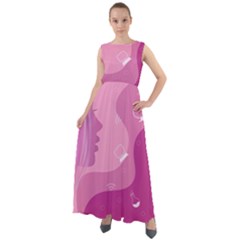 Online Woman Beauty Purple Chiffon Mesh Boho Maxi Dress