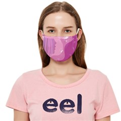 Online Woman Beauty Purple Cloth Face Mask (adult)