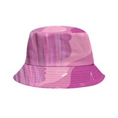 Online Woman Beauty Purple Inside Out Bucket Hat