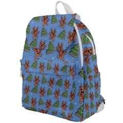 Gingerbread Krampus Top Flap Backpack by Valentinaart