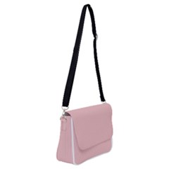 Baby Pink - Shoulder Bag With Back Zipper by FashionLane