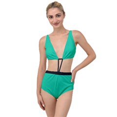 Caribbean Green - Tied Up Two Piece Swimsuit by FashionLane