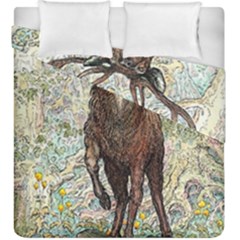 King Of The Forest - By Larenard Duvet Cover Double Side (king Size)