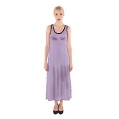 Wisteria Purple - Sleeveless Maxi Dress by FashionLane