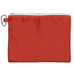 Christmas Red - Canvas Cosmetic Bag (xxl) by FashionLane