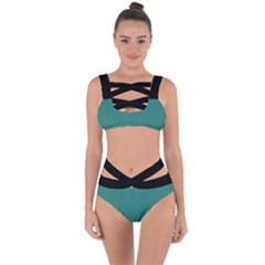 Celadon Green - Bandaged Up Bikini Set  by FashionLane