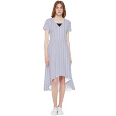 Cloudy Grey - High Low Boho Dress by FashionLane