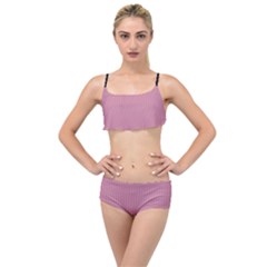 Cashmere Rose - Layered Top Bikini Set by FashionLane