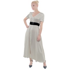 Alabaster - Button Up Short Sleeve Maxi Dress by FashionLane