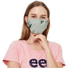 Banana Pattern Plant Fitted Cloth Face Mask (adult)