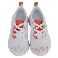Strawbery Fruit Watercolor Painted Running Shoes