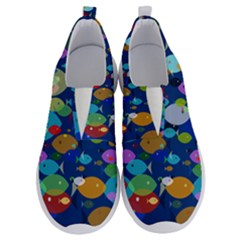 Illustrations Sea Fish Swimming Colors No Lace Lightweight Shoes