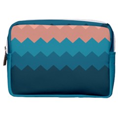 Flat Ocean Palette Make Up Pouch (medium) by goljakoff