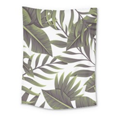 Tropical Leaves Medium Tapestry by goljakoff