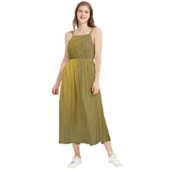 Golden Boho Sleeveless Summer Dress by impacteesstreetweargold