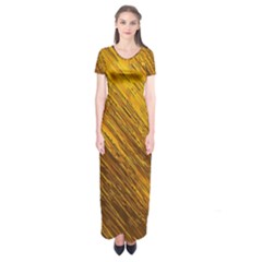 Golden Slumber 3 Short Sleeve Maxi Dress by impacteesstreetweargold