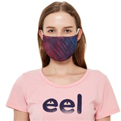 Illustrations Space Purple Cloth Face Mask (adult)