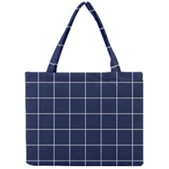 Blue Plaid Mini Tote Bag by goljakoff