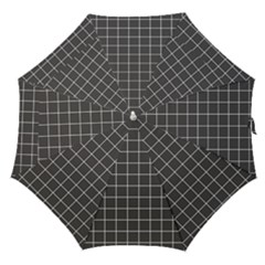 Gray Plaid Straight Umbrellas by goljakoff