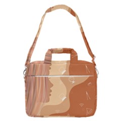 Online Woman Beauty Brown Shoulder Laptop Bag