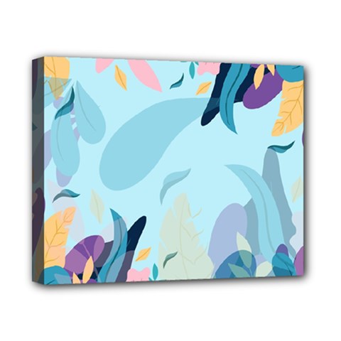Nature Leaves Plant Background Canvas 10  X 8  (stretched)