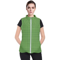 Green Knitting Women s Puffer Vest by goljakoff