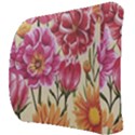 Retro flowers Back Support Cushion View3
