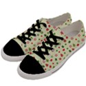 Cute Christmas Pattern Men s Low Top Canvas Sneakers View2