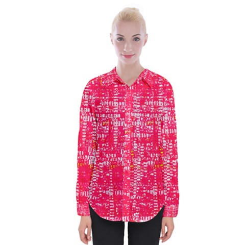 Mosaic Tapestry Womens Long Sleeve Shirt by essentialimage