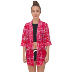 Mosaic Tapestry Open Front Chiffon Kimono by essentialimage