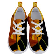 Yellow Poppies Running Shoes by Audy