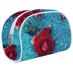 Red Roses In Water Makeup Case (medium) by Audy