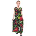 Hohloma Kids  Short Sleeve Maxi Dress