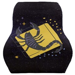 Zodiak Scorpio Horoscope Sign Star Car Seat Back Cushion  by Alisyart